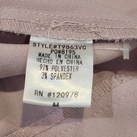 Vici Blush Scalloped Halter Top Size Medium - Picture 8 of 9